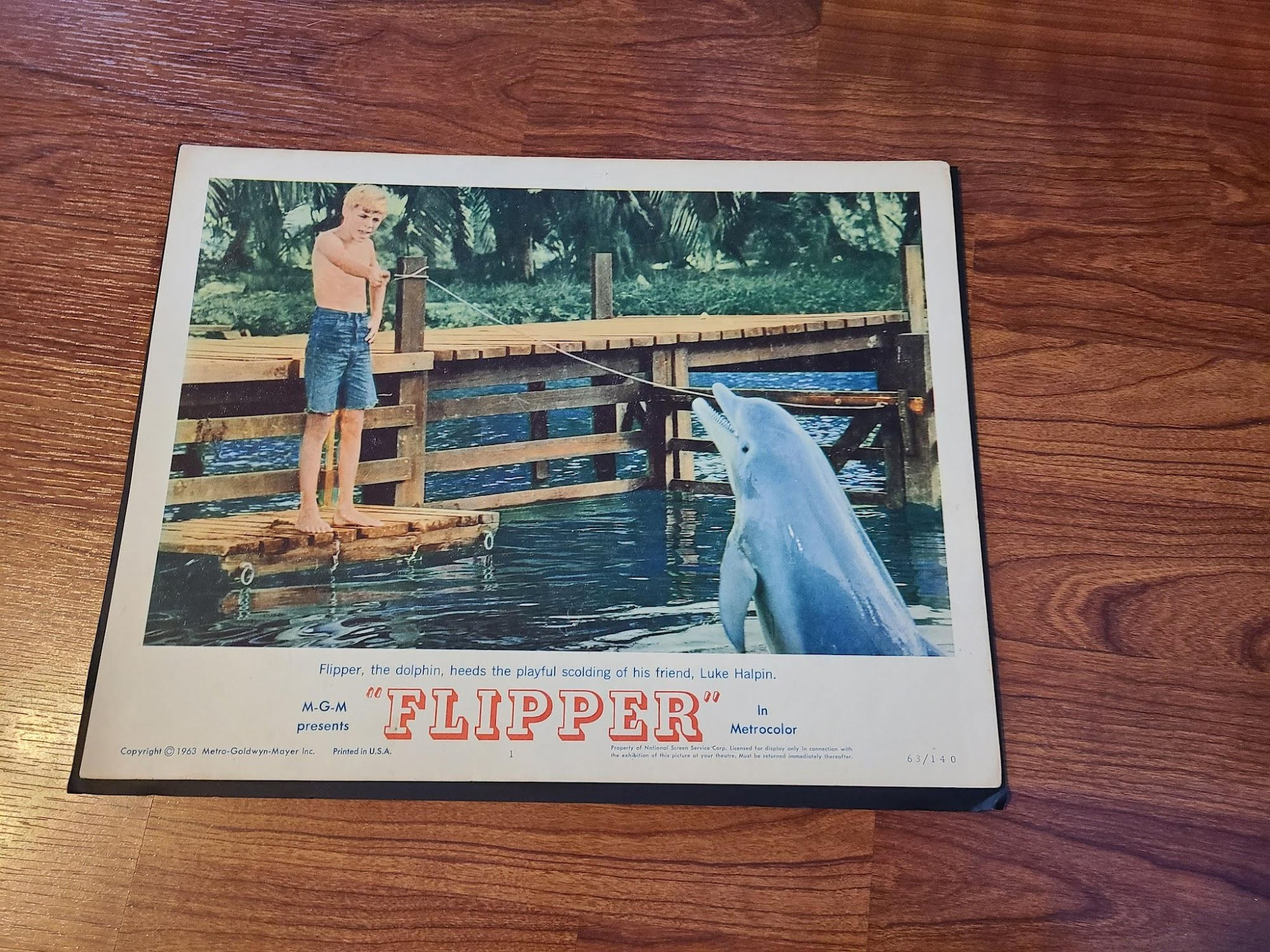 Flipper 1963 General Lobby Cards
