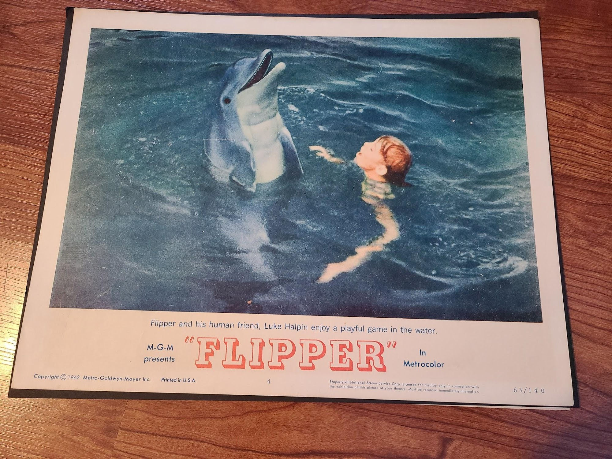 Flipper 1963 General Lobby Cards