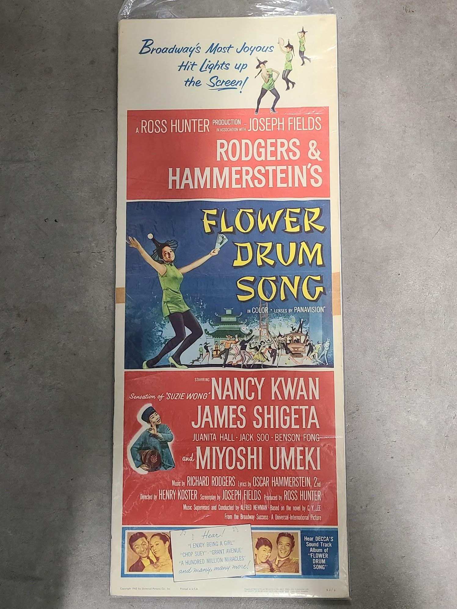 Flower Drum Song 1961 Inserts