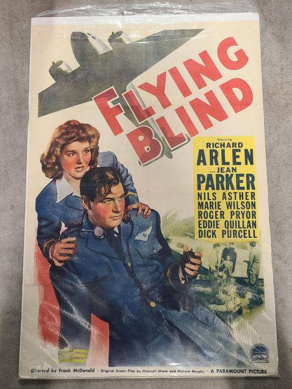 Flying Blind 1941 1 Sheets/US