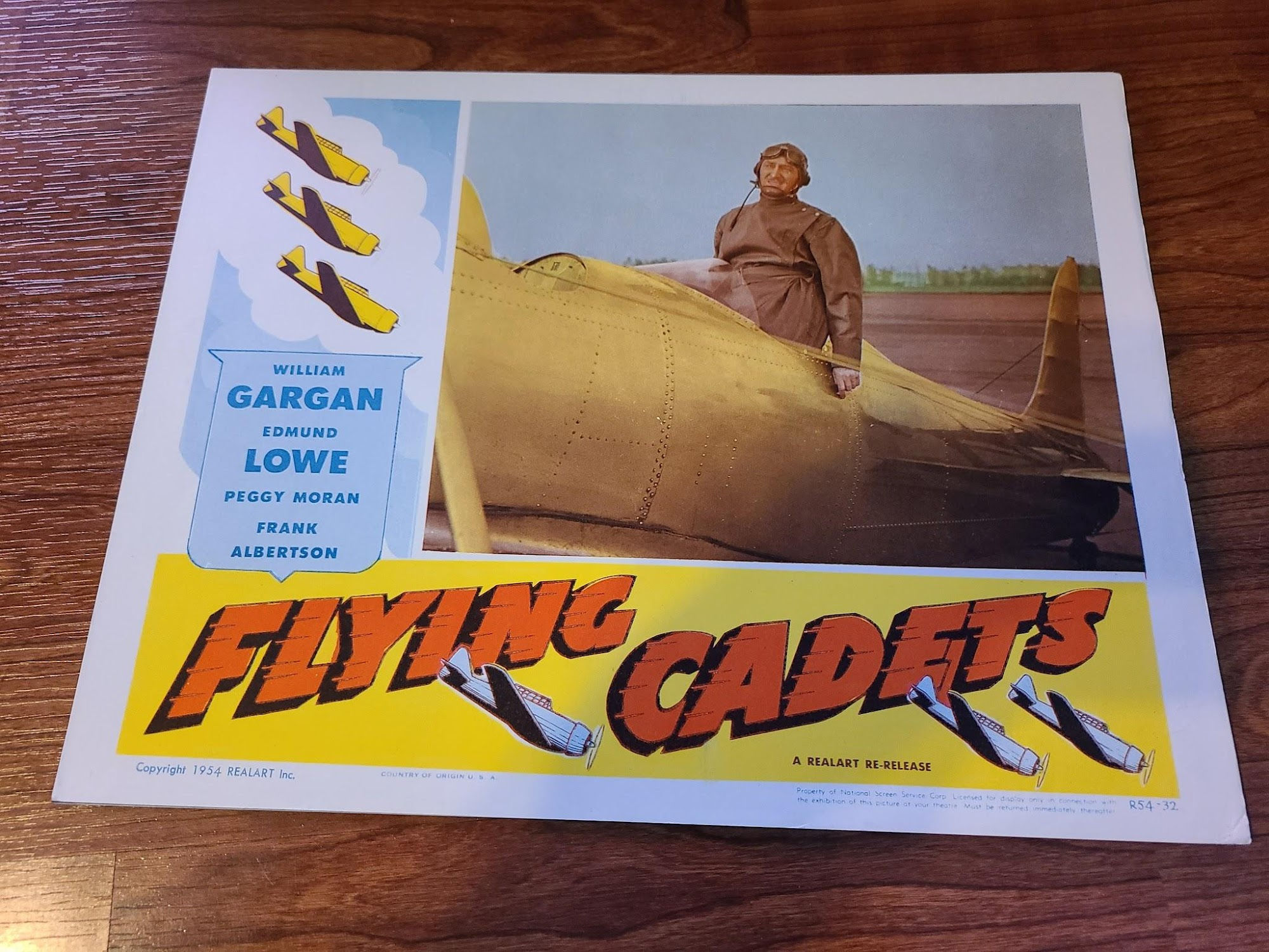 Flying Cadets 1941 Military/Aviation Lobby Cards