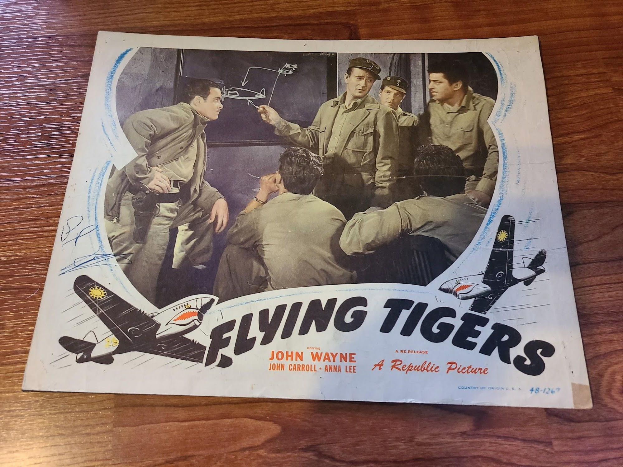 Flying Tigers 1942 Military/Aviation Lobby Cards