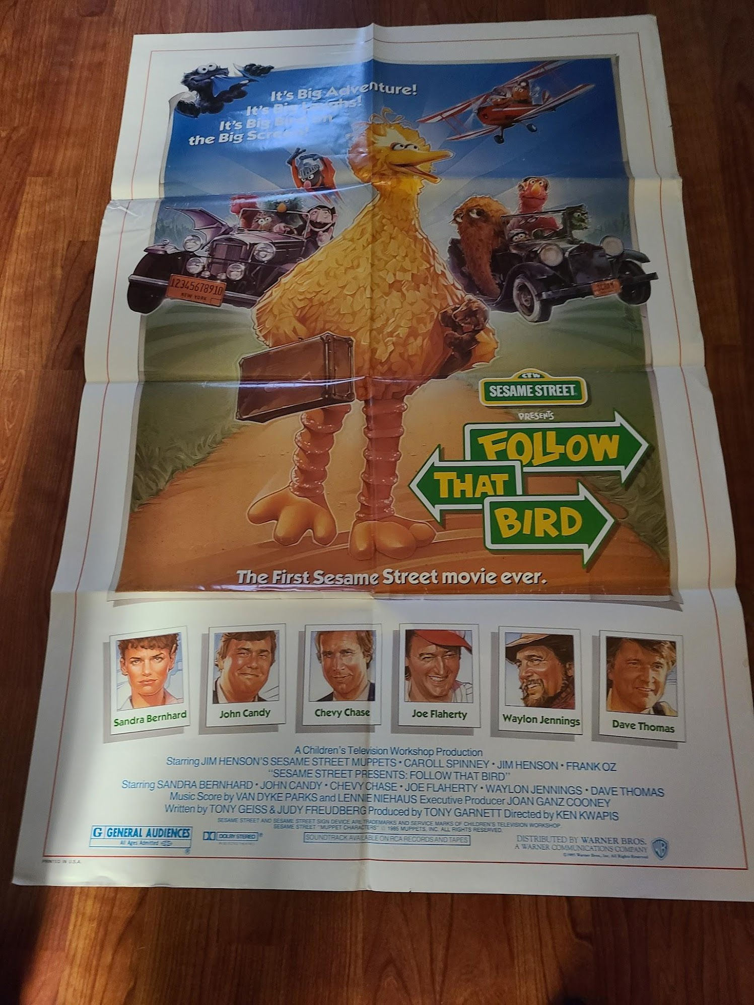 Follow That Bird 1985 1 Sheets/US