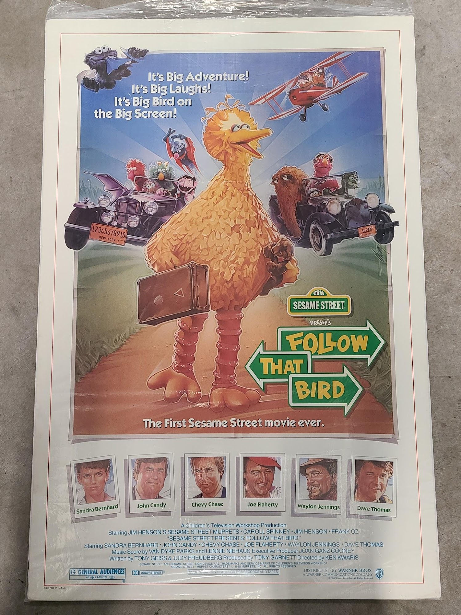 Follow That Bird 1985 1 Sheets/US