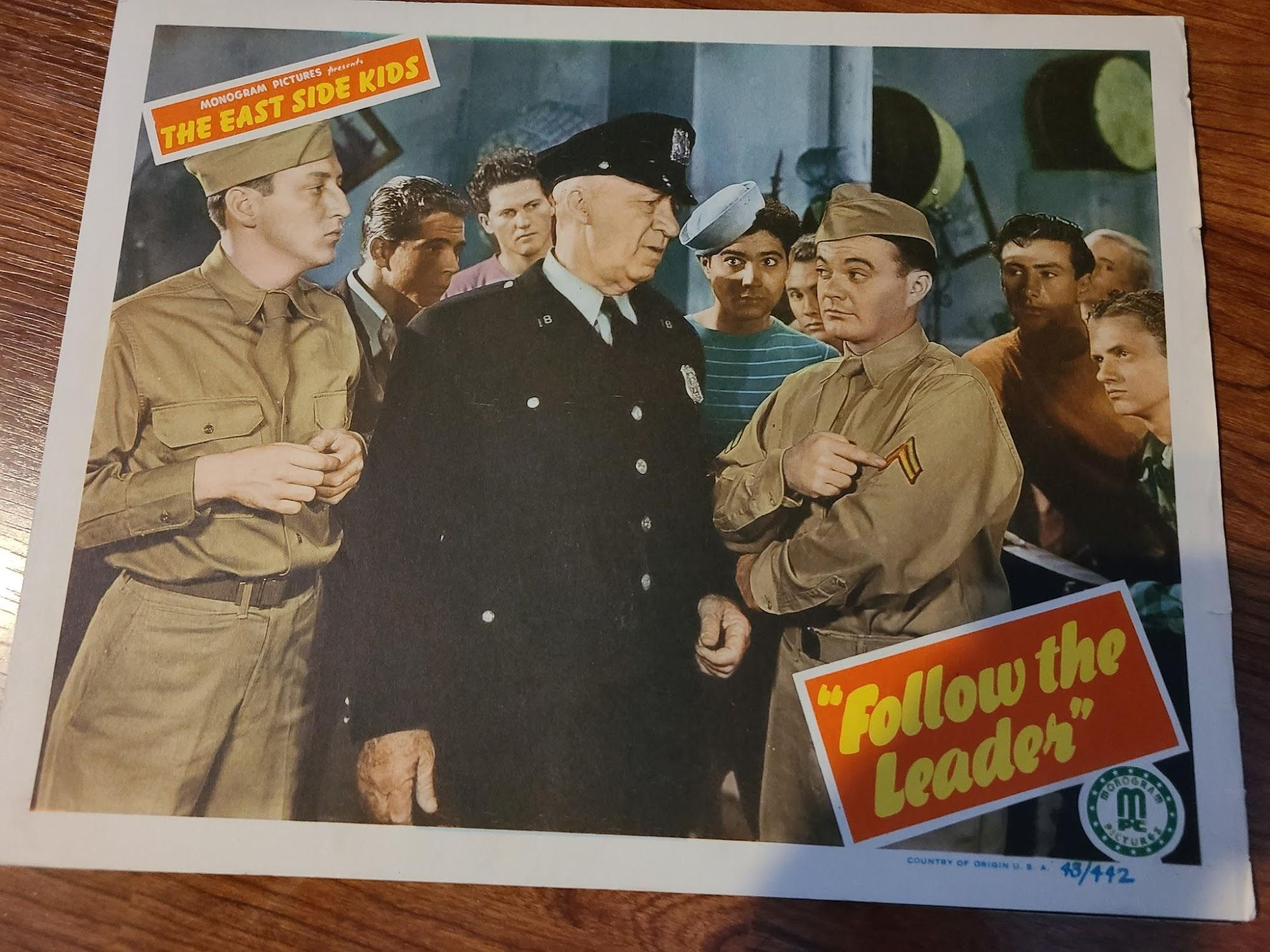 Follow The Leader 1943 Military/Aviation Lobby Cards