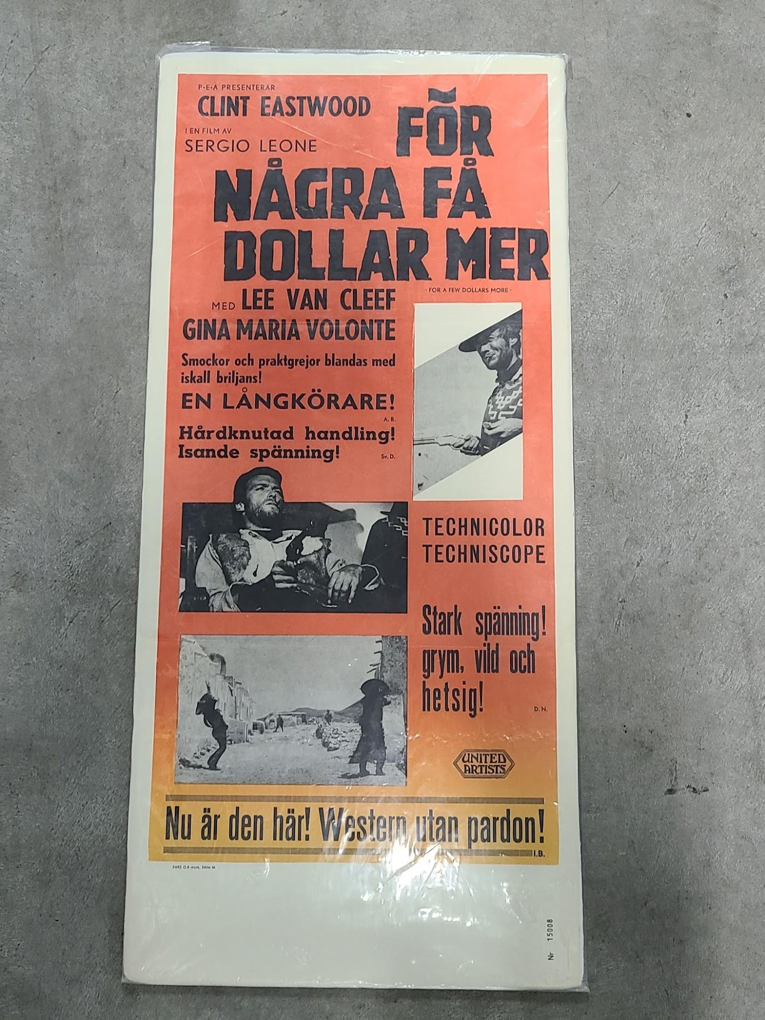For A Few Dollars More 1966 Swedish Slope