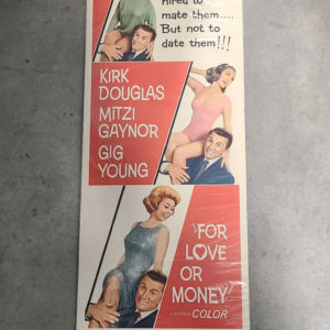 For Love or Money 1963 Inserts
