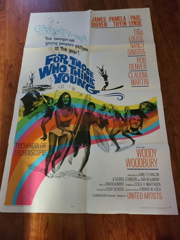 For Those Who Think Young 1964 1 Sheets/US