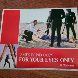 For Your Eyes Only 1981 General Lobby Cards
