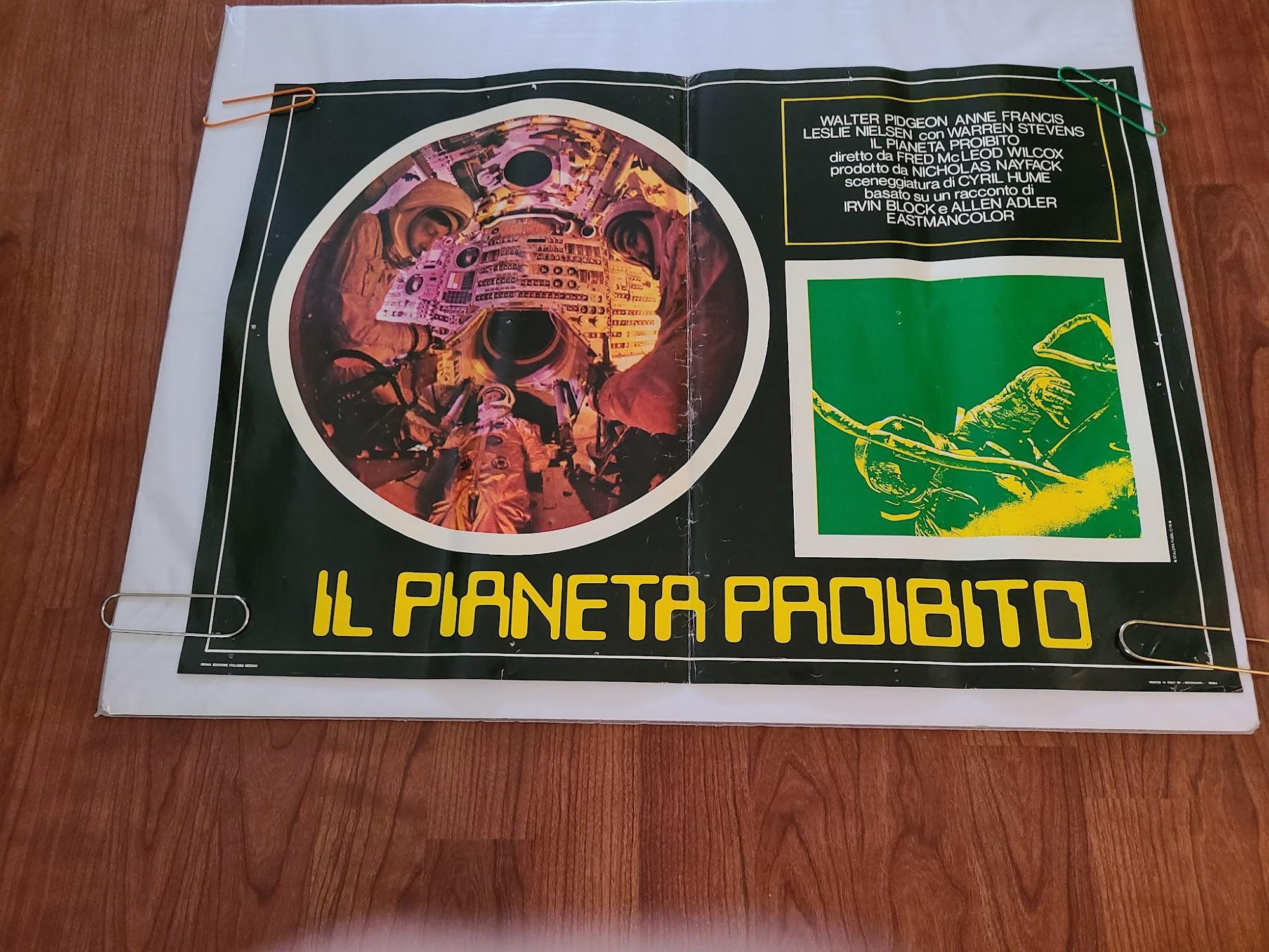 Forbidden Planet 1956 Fotobusta