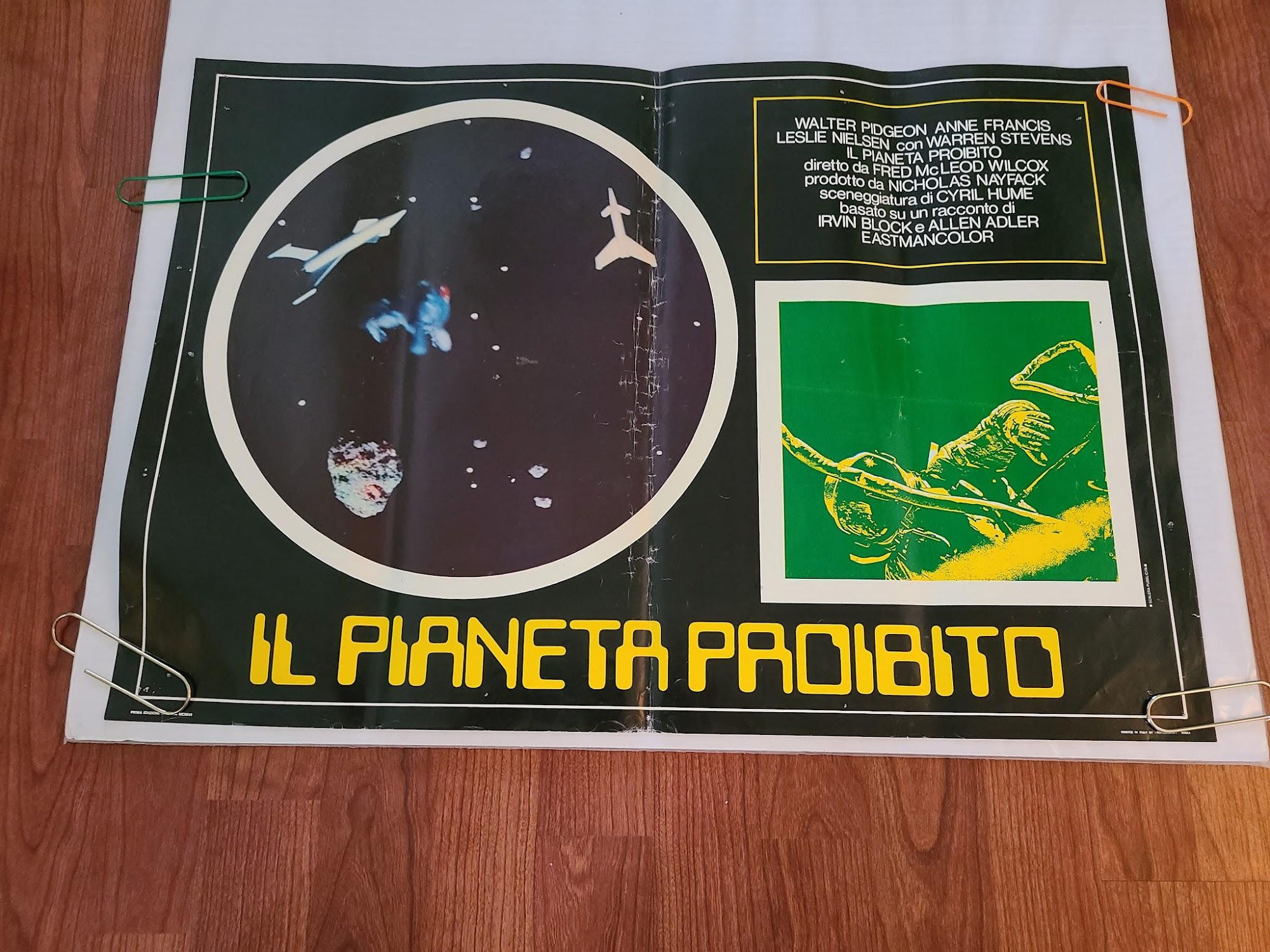 Forbidden Planet 1956 Fotobusta