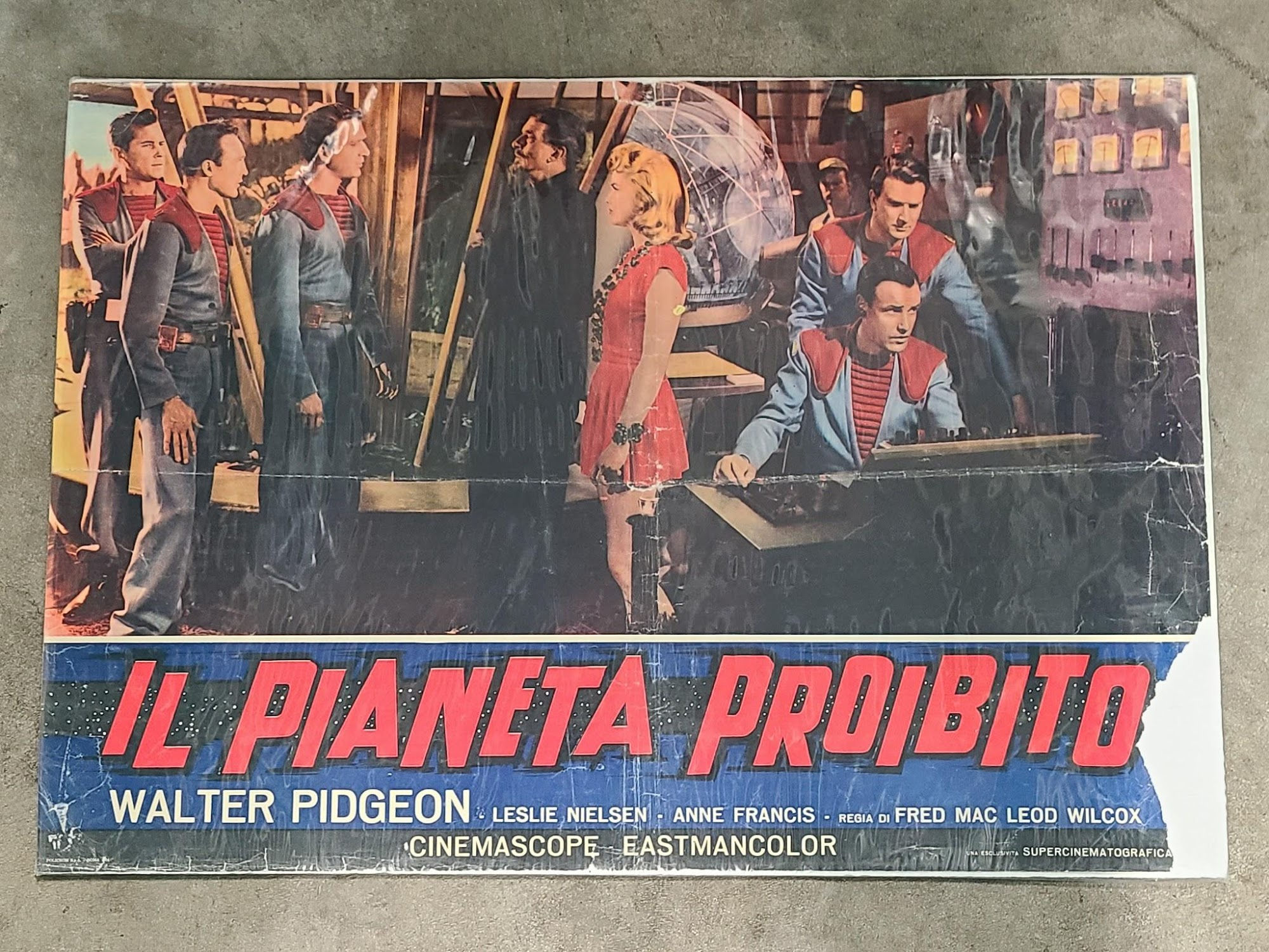 Forbidden Planet 1956 Fotobusta
