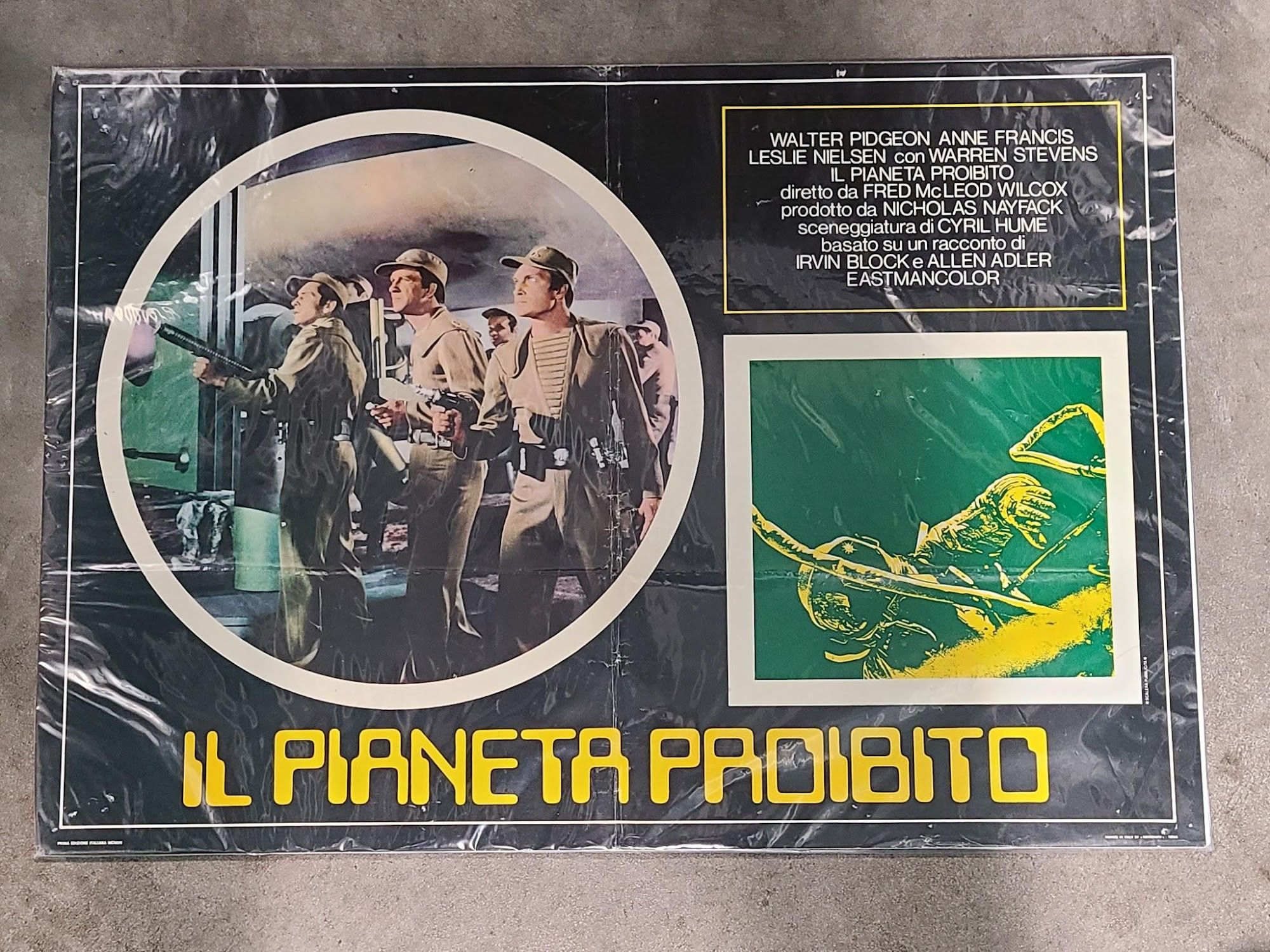 Forbidden Planet 1956 Fotobusta
