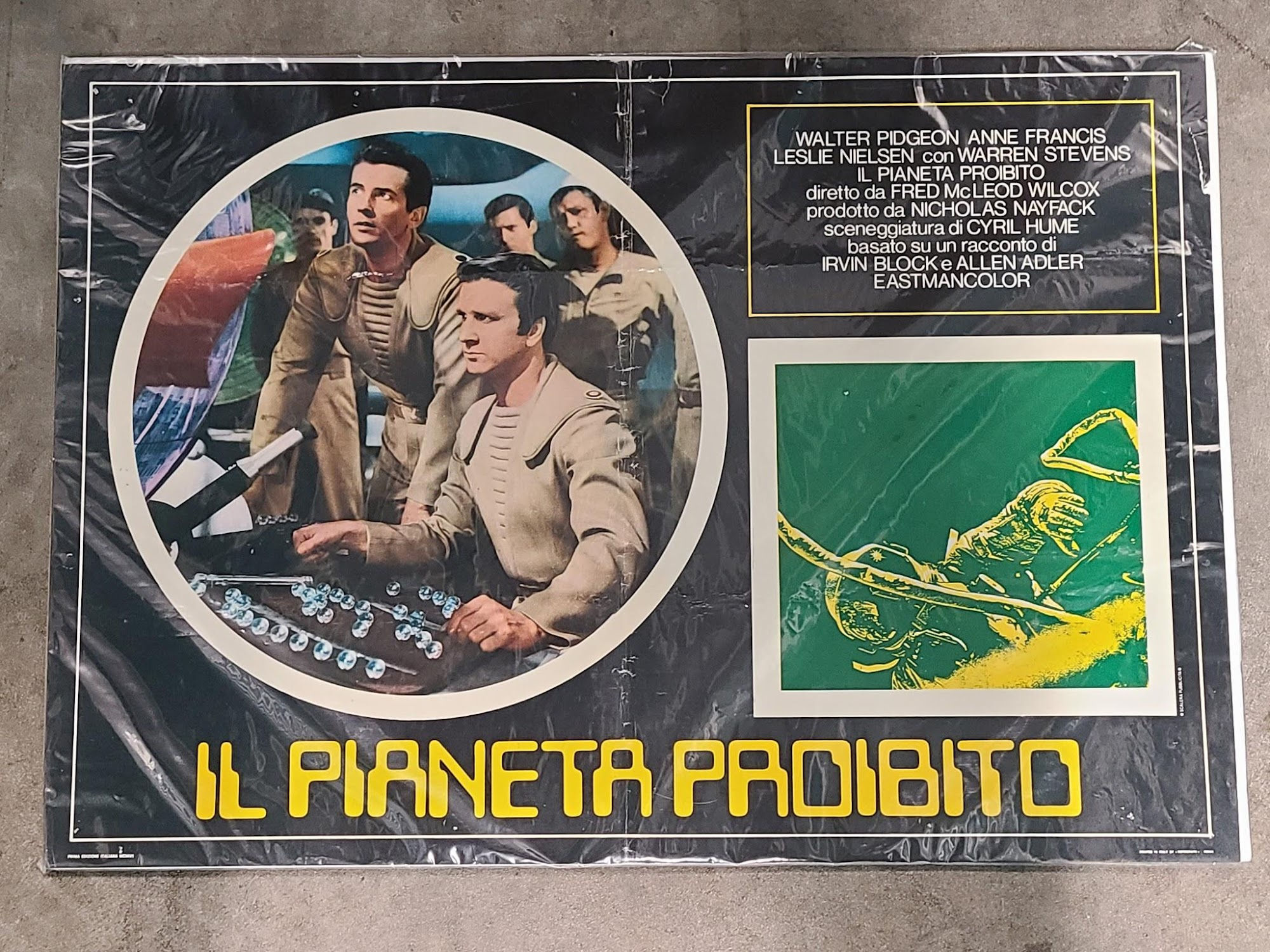 Forbidden Planet 1956 Fotobusta