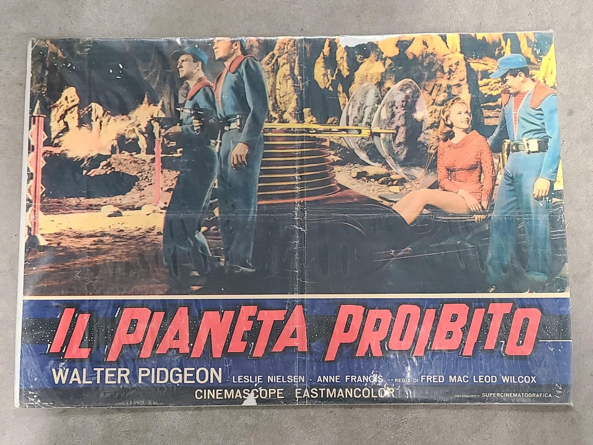Forbidden Planet 1956 Fotobusta