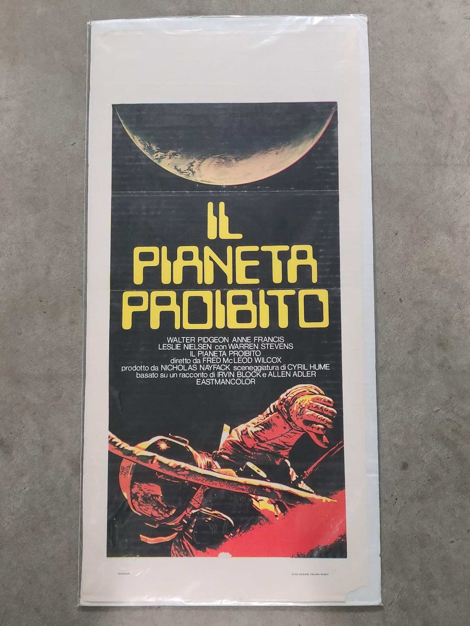 Forbidden Planet 1956 Locodina