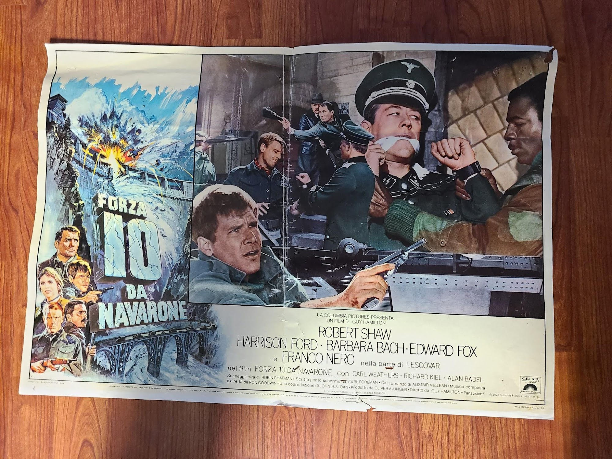 Force Ten From Navarone 1978 Fotobusta