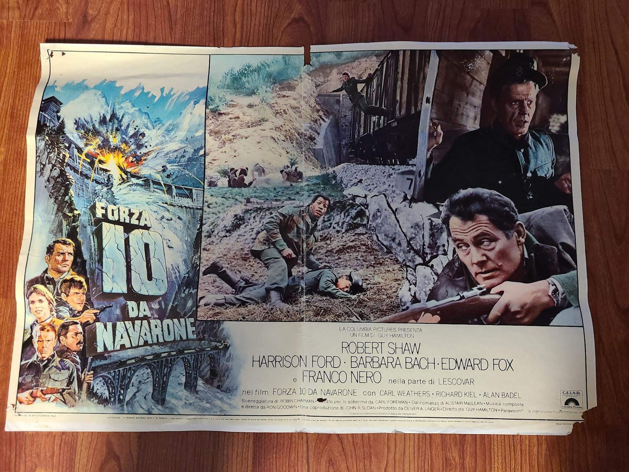 Force Ten From Navarone 1978 Fotobusta