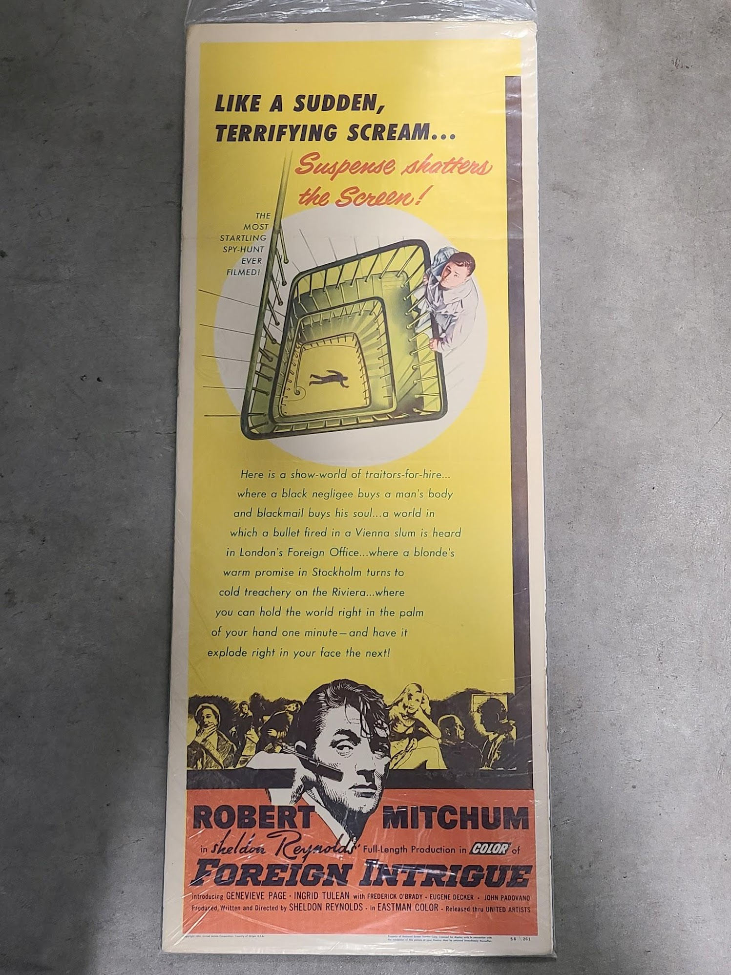 Foreign Intrigue 1956 Inserts