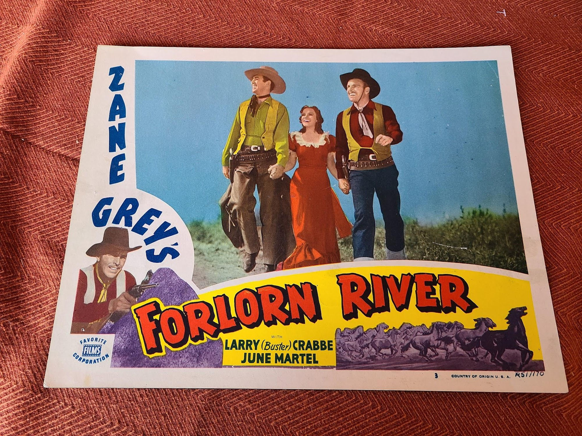 Forlorn River 1937 Western Lobby Cards