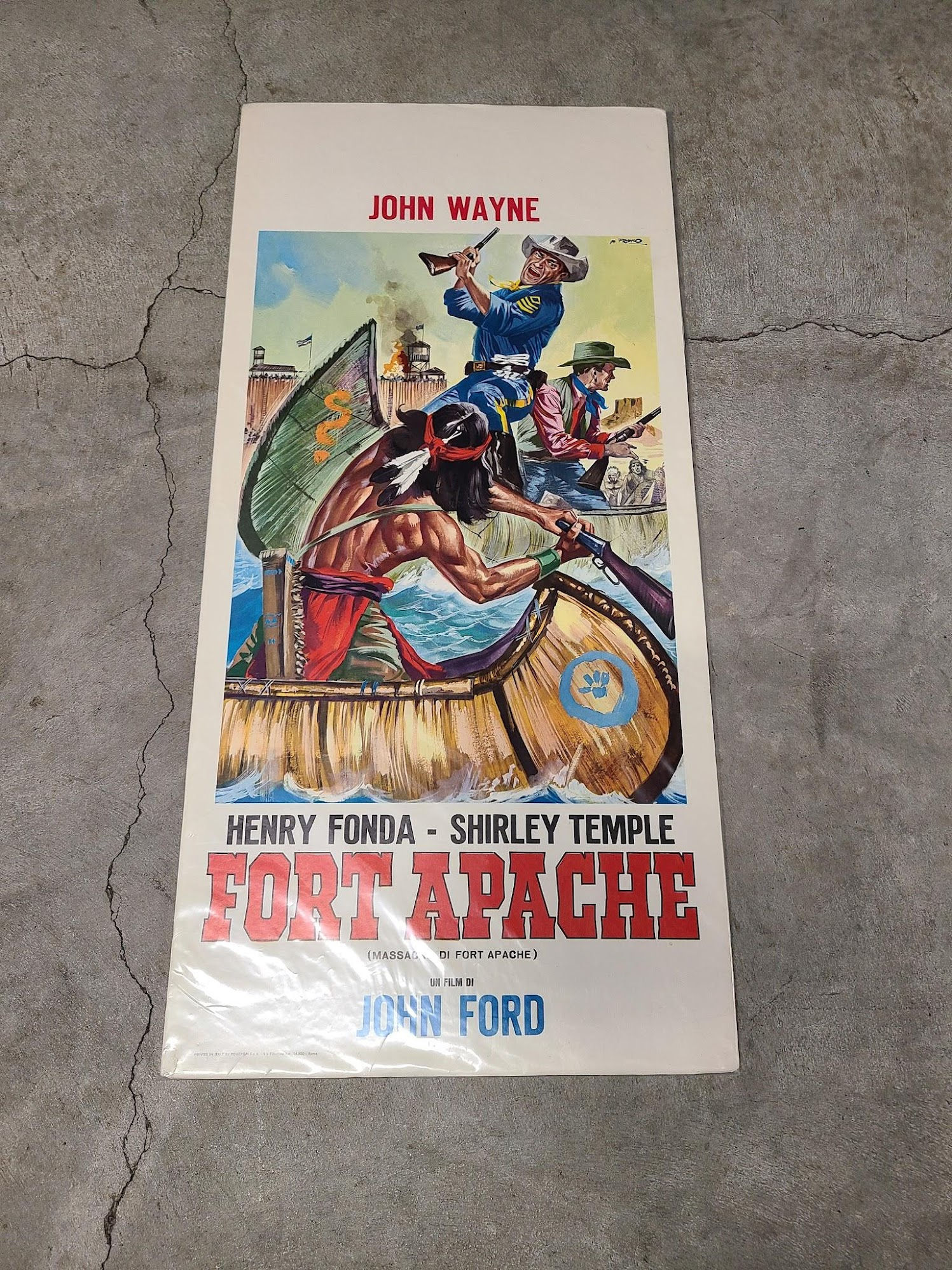 Fort Apache 1948 Locodina