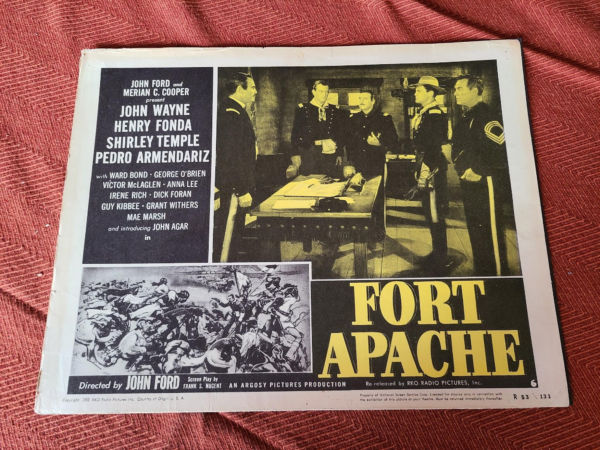 Fort Apache 1948 Western Lobby Cards