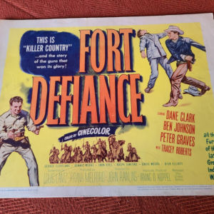Fort Defiance 1951 Western Lobby Cards