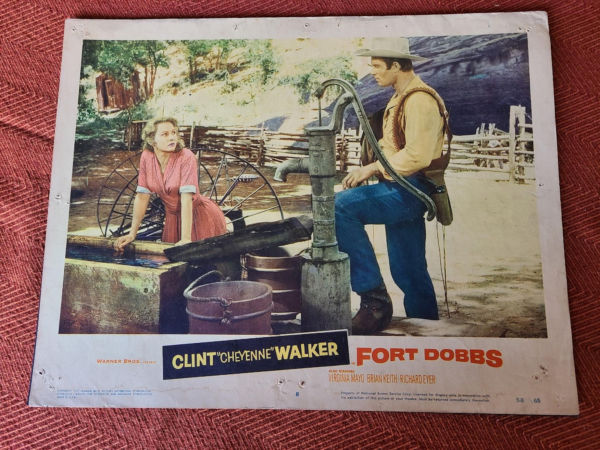 Fort Dobbs 1958 Western Lobby Cards