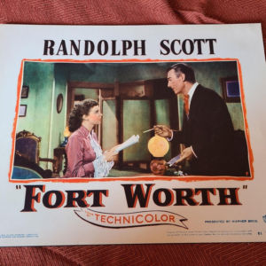 Fort Worth 1951 Western Lobby Cards