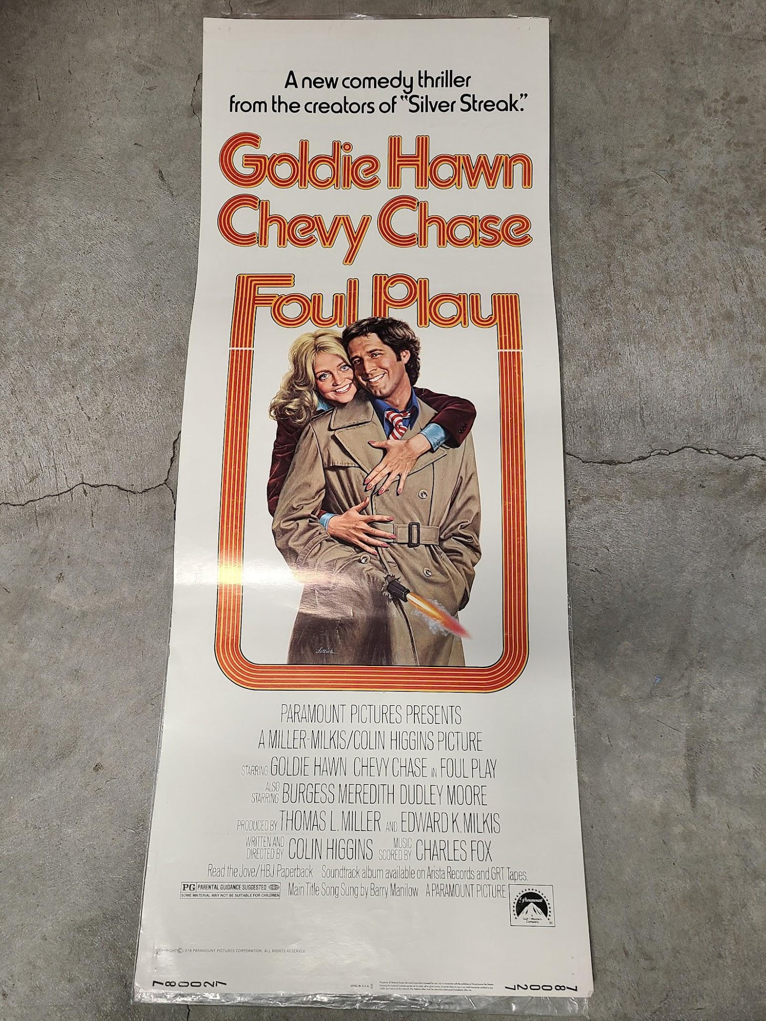 Foul Play 1978 Inserts