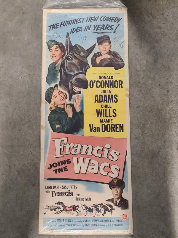 Francis Joins The Wacs 1954 Inserts