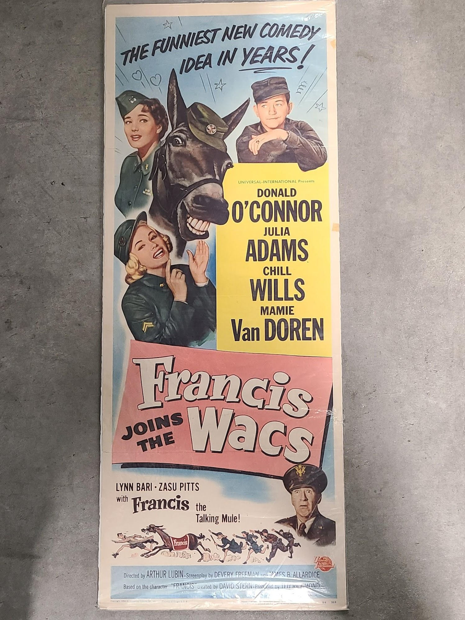 Francis Joins The Wacs 1954 Inserts
