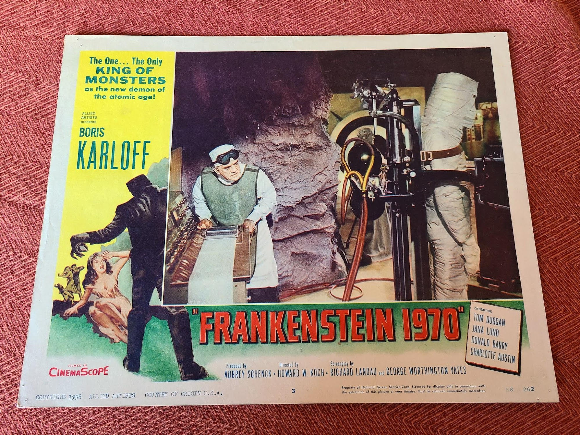 Frankenstein 1970 1958 Scifi/Horror