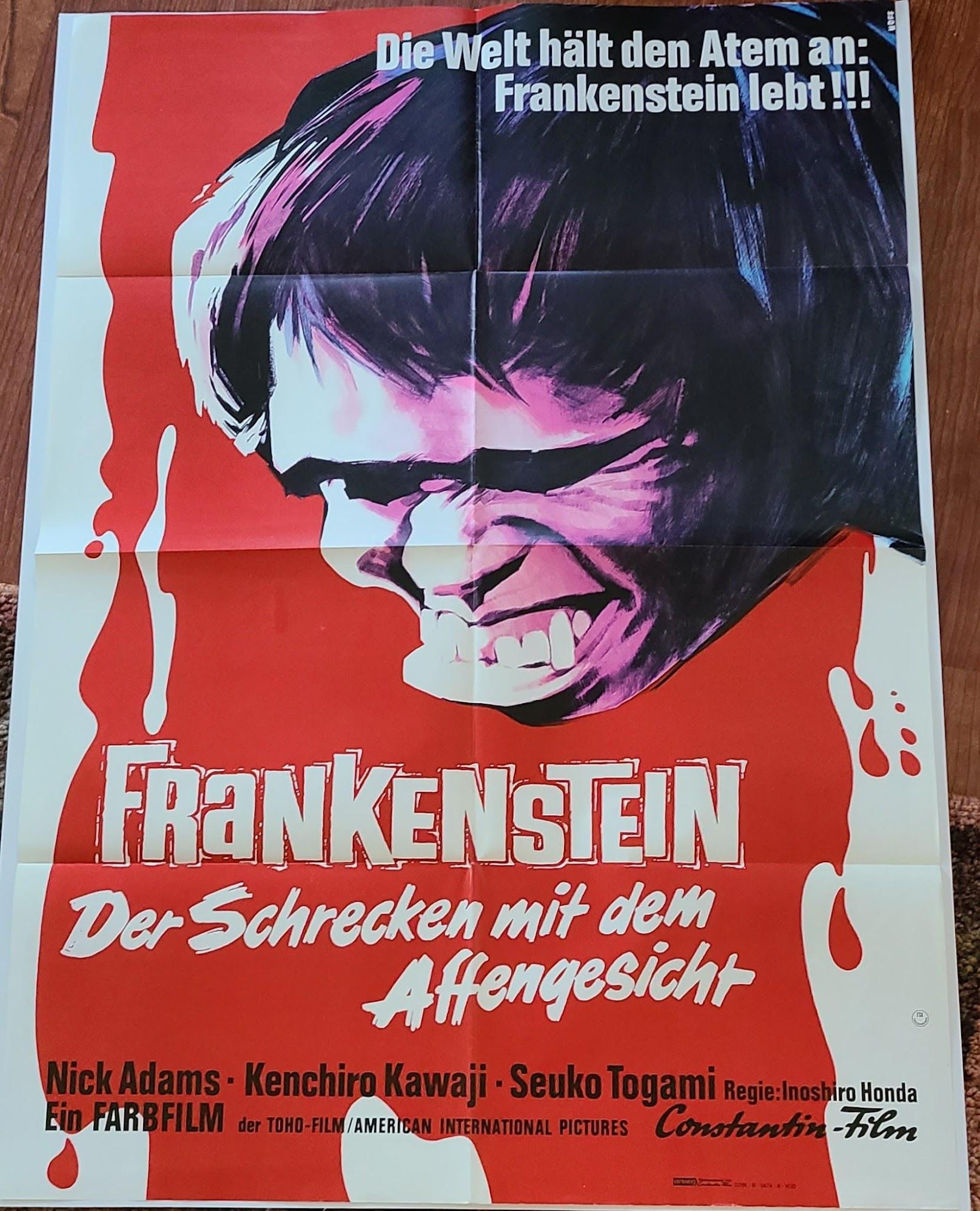 Frankenstein Conquerors/World 1965 German