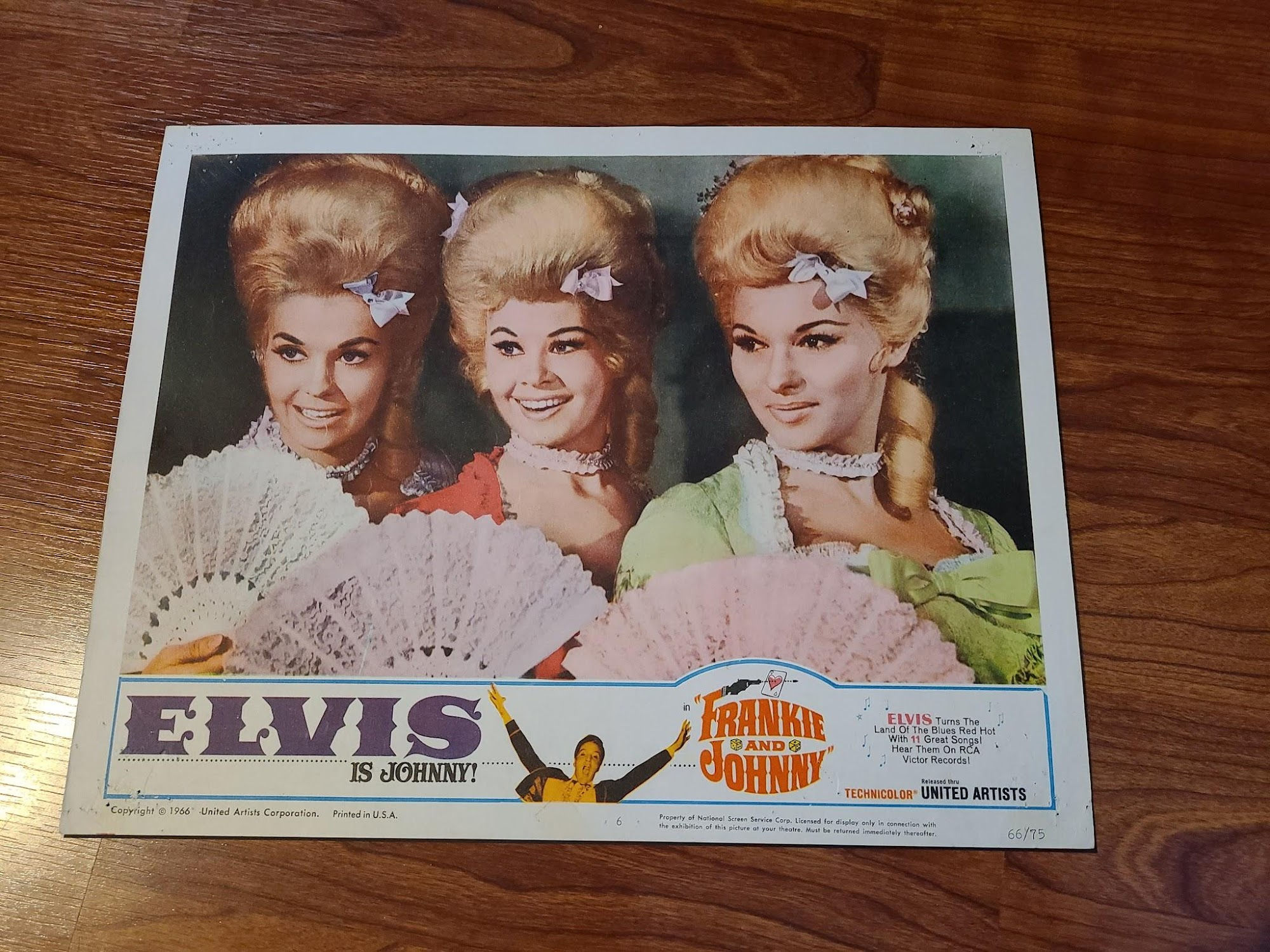 Frankie And Johnny 1966 General Lobby Cards