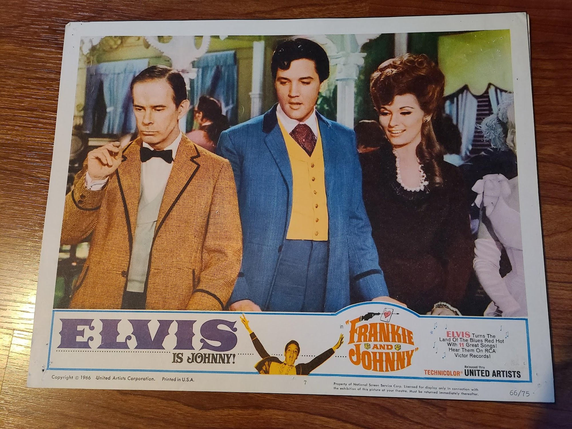 Frankie And Johnny 1966 General Lobby Cards
