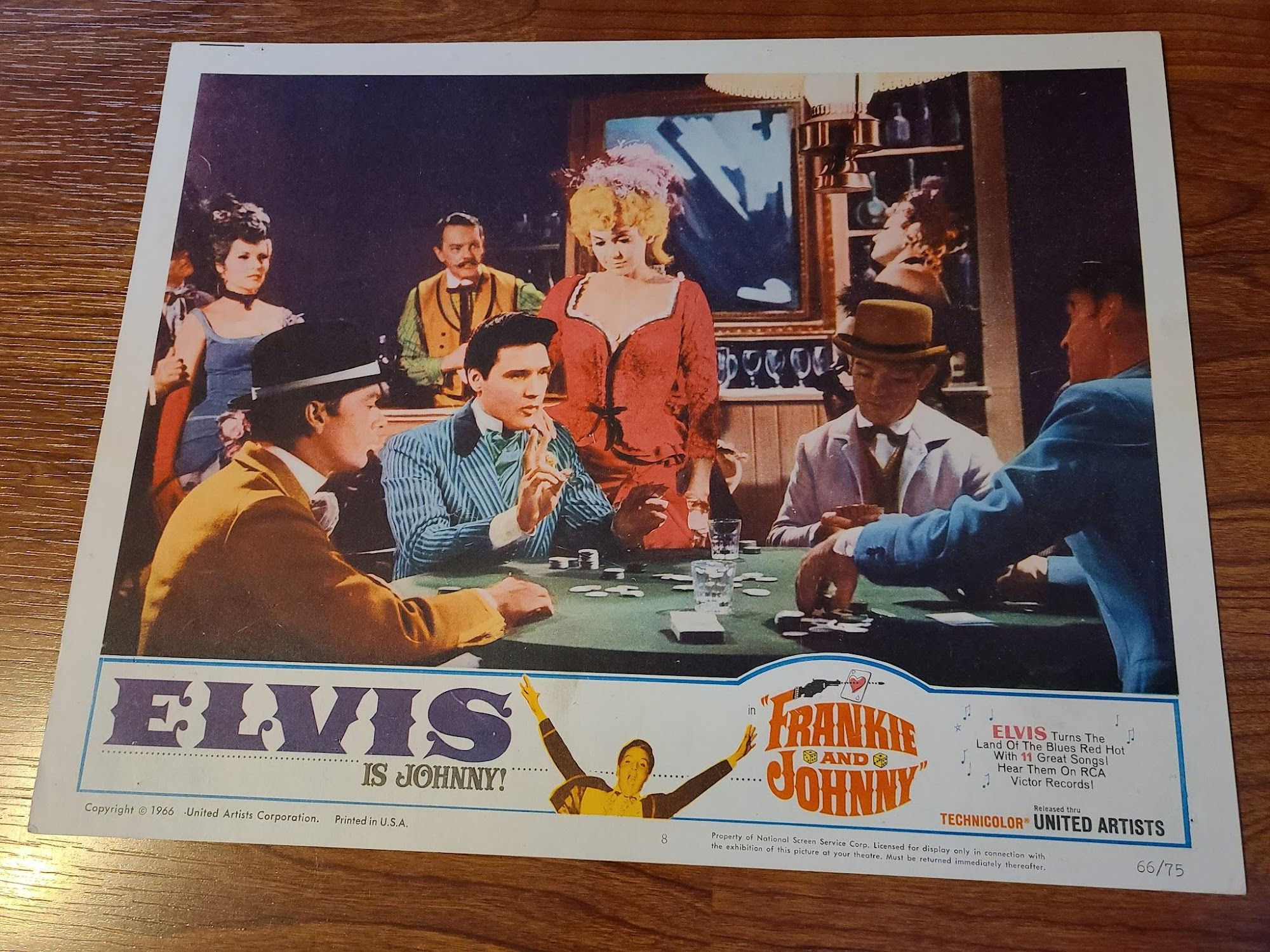 Frankie And Johnny 1966 General Lobby Cards