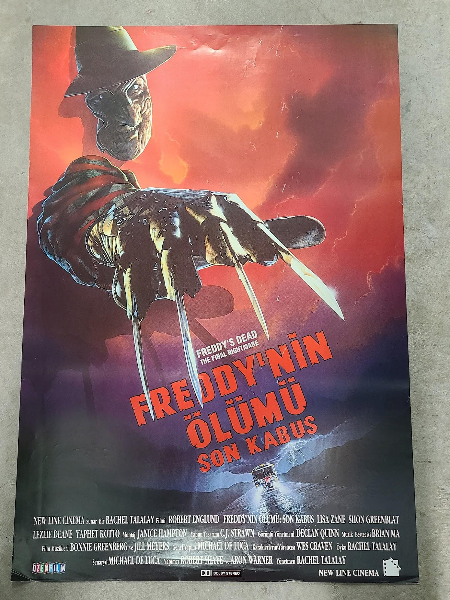 Freddy's Dead: Final Nightmare 1990 Yugo/Turkish