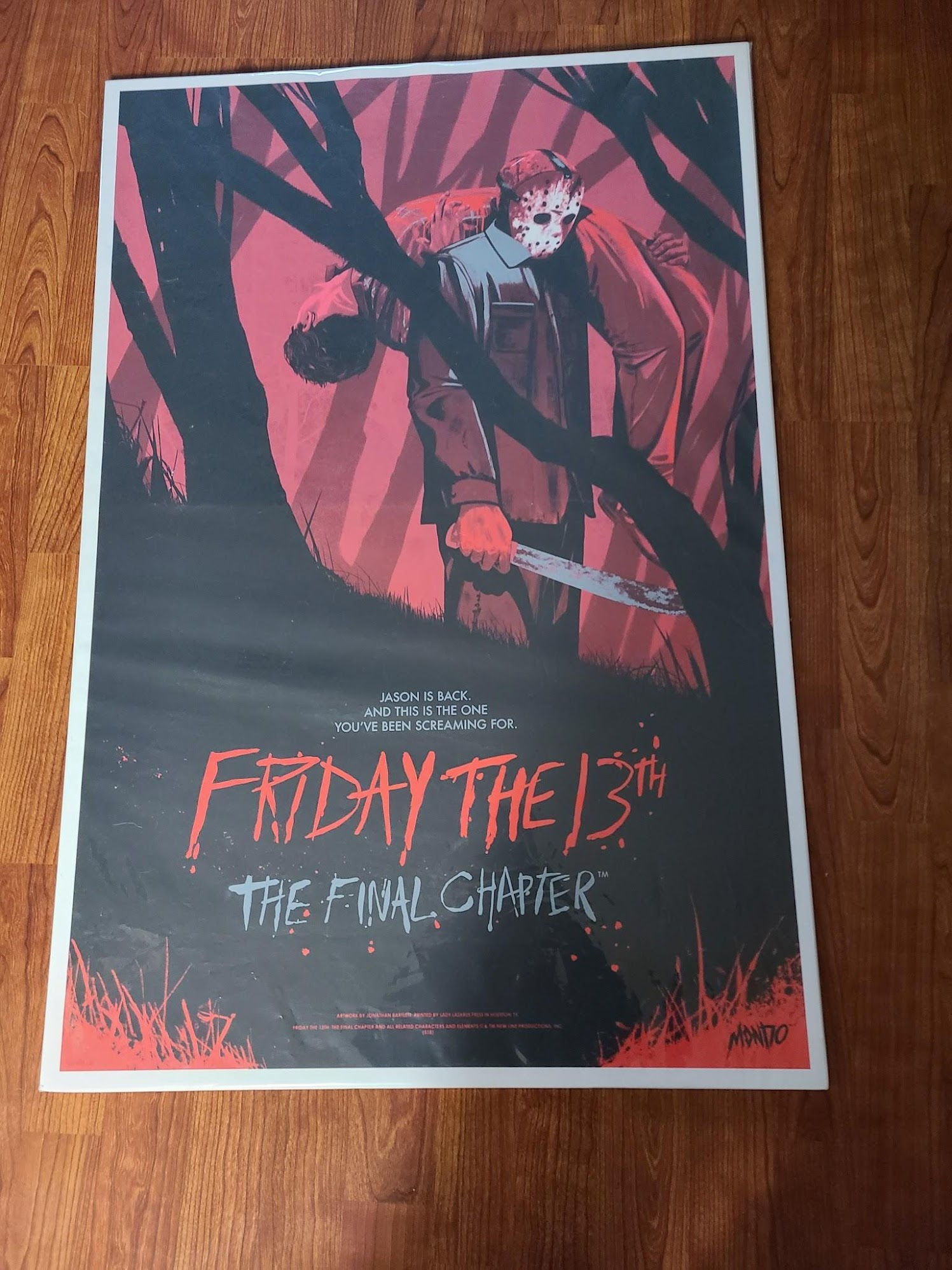 Friday the 13th; Final Chapter 1984 Mondo Art