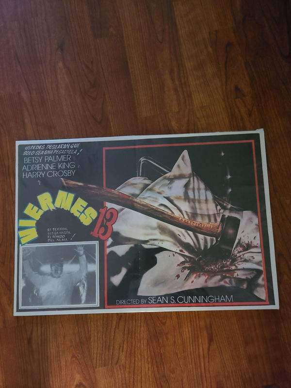 Friday The 13th 1980 Mexican Lobby Cards