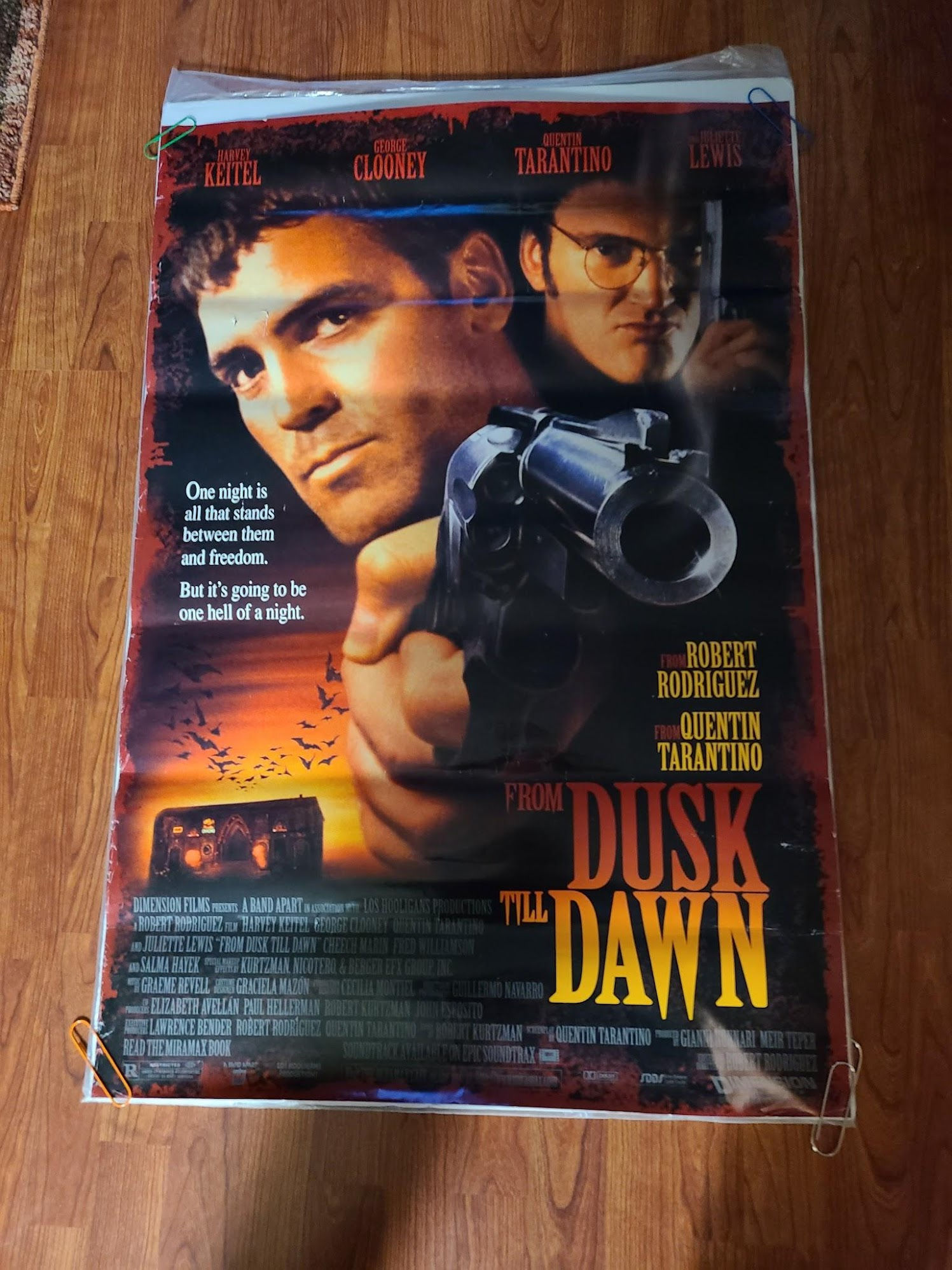 From Dusk To Dawn 1996 1 Sheets/US