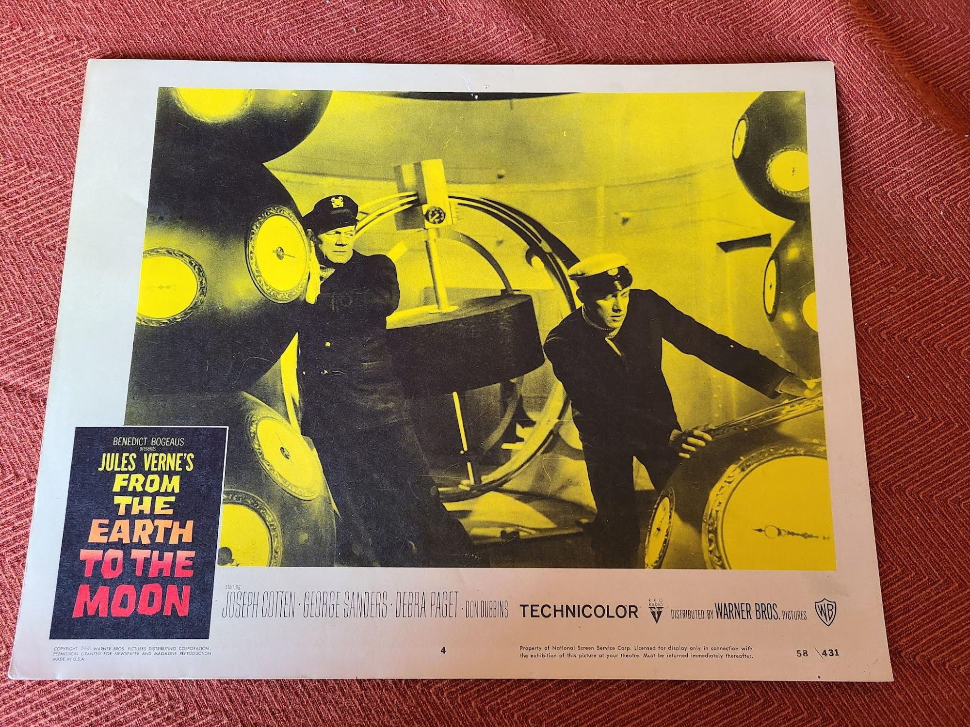 From Earth To The Moon 1958 Scifi/Horror