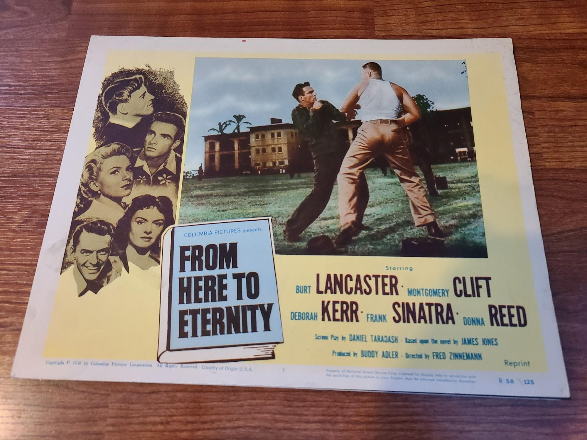 From Here To Eternity 1953 Military/Aviation Lobby Cards