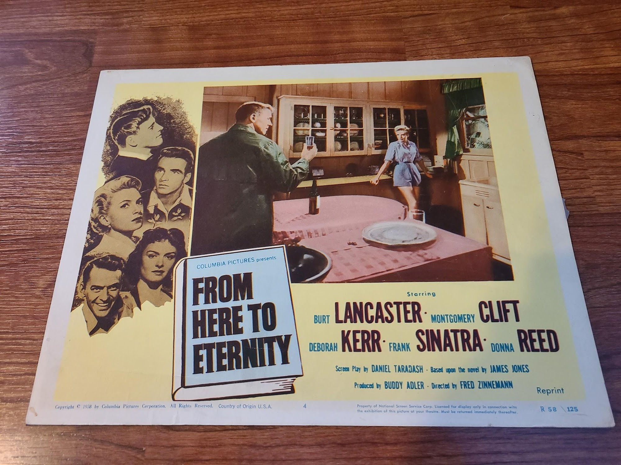 From Here To Eternity 1953 Military/Aviation Lobby Cards