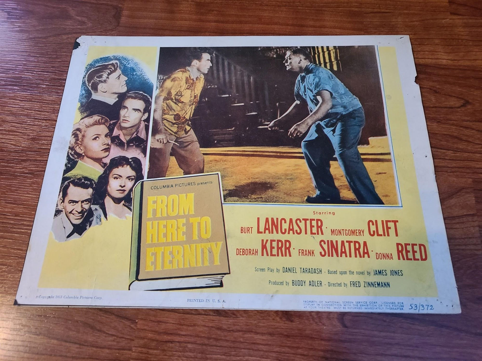 From Here To Eternity 1953 Military/Aviation Lobby Cards