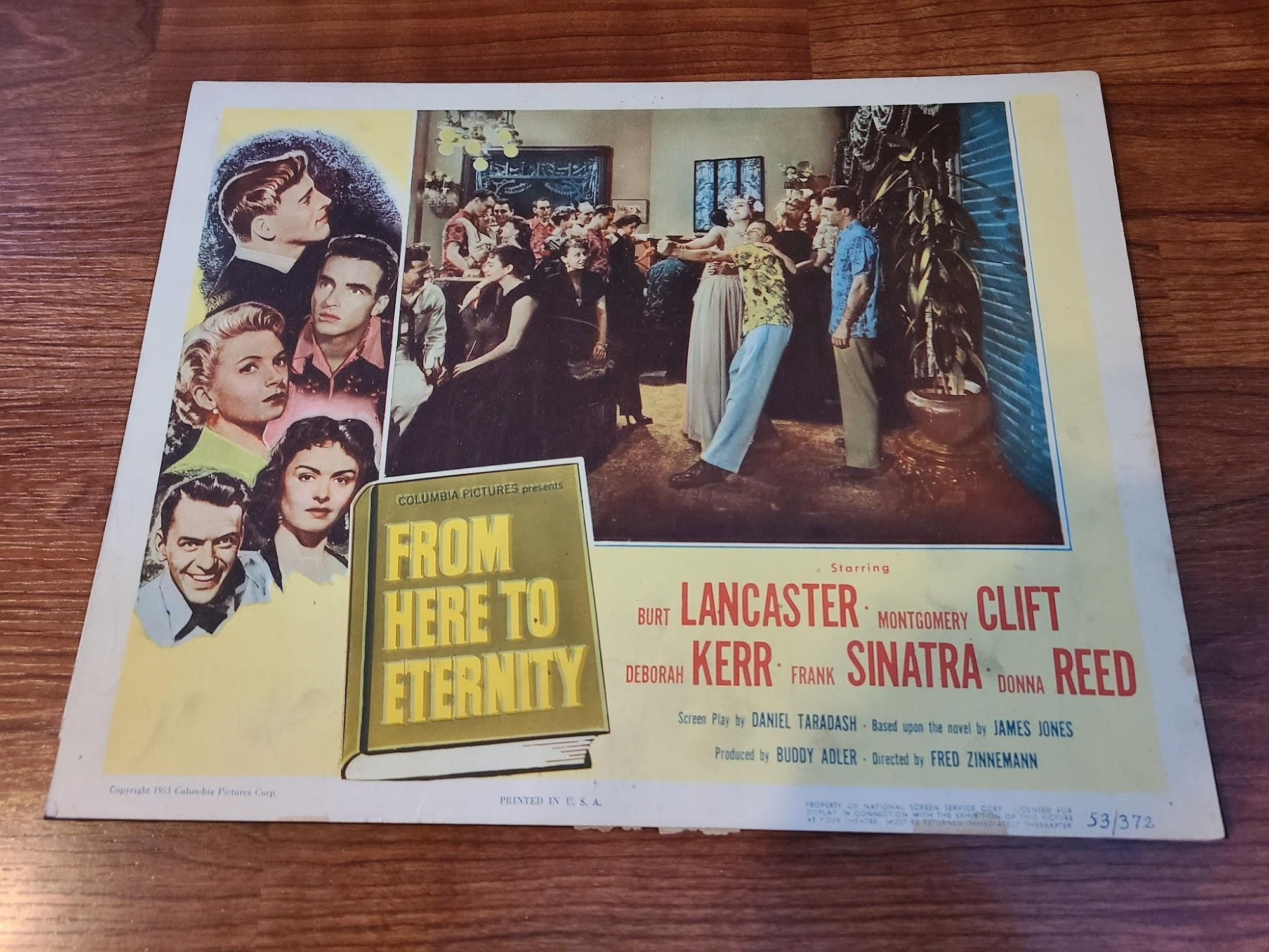 From Here To Eternity 1953 Military/Aviation Lobby Cards