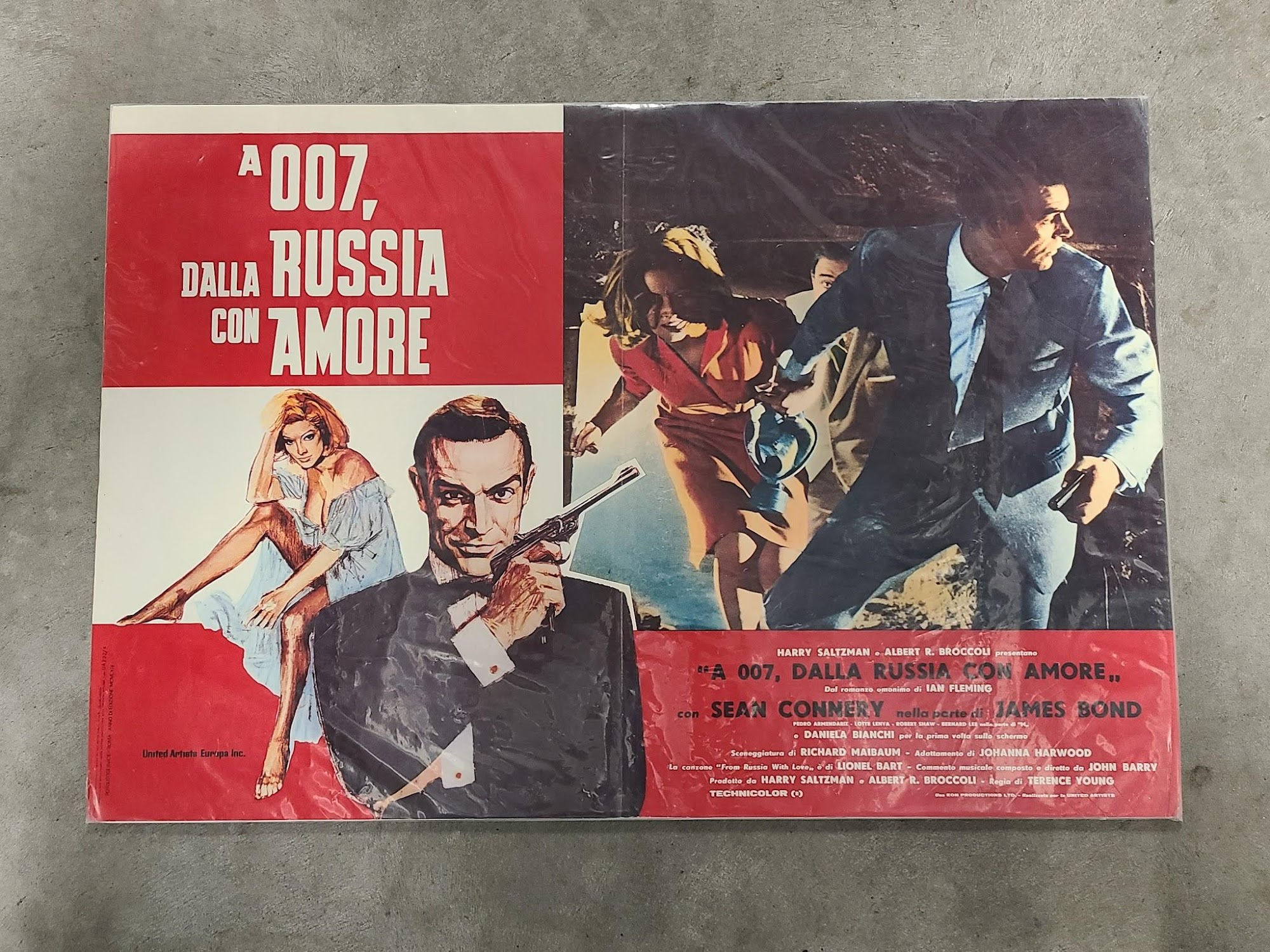 From Russia With Love 1963 Fotobusta