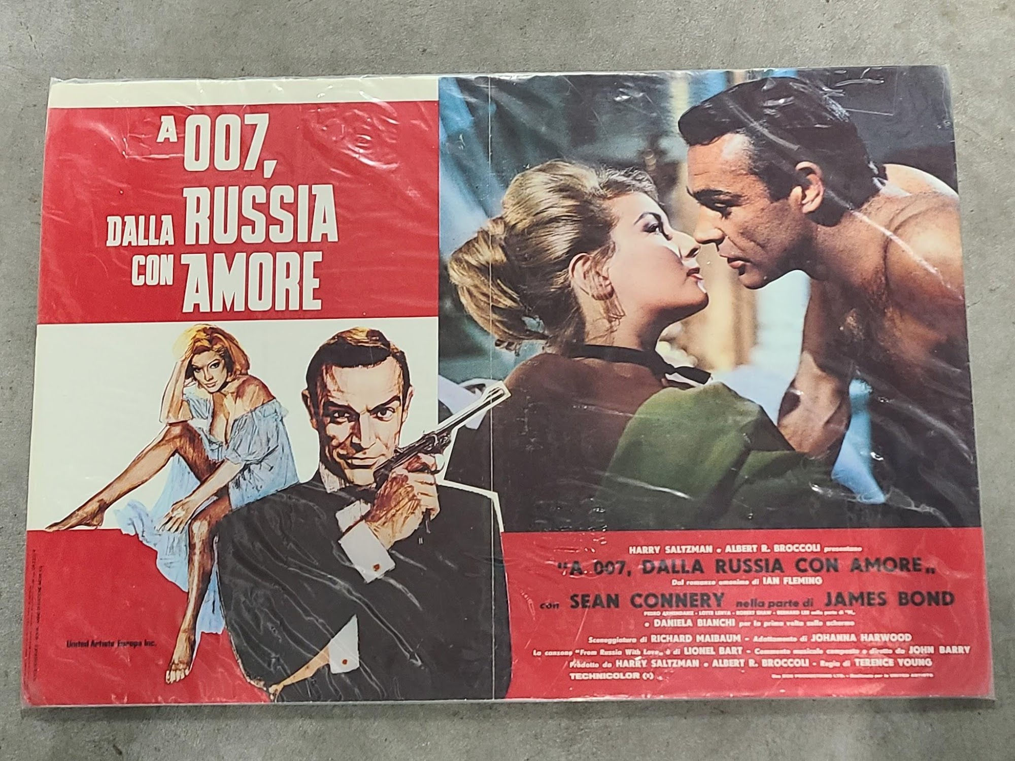From Russia With Love 1963 Fotobusta