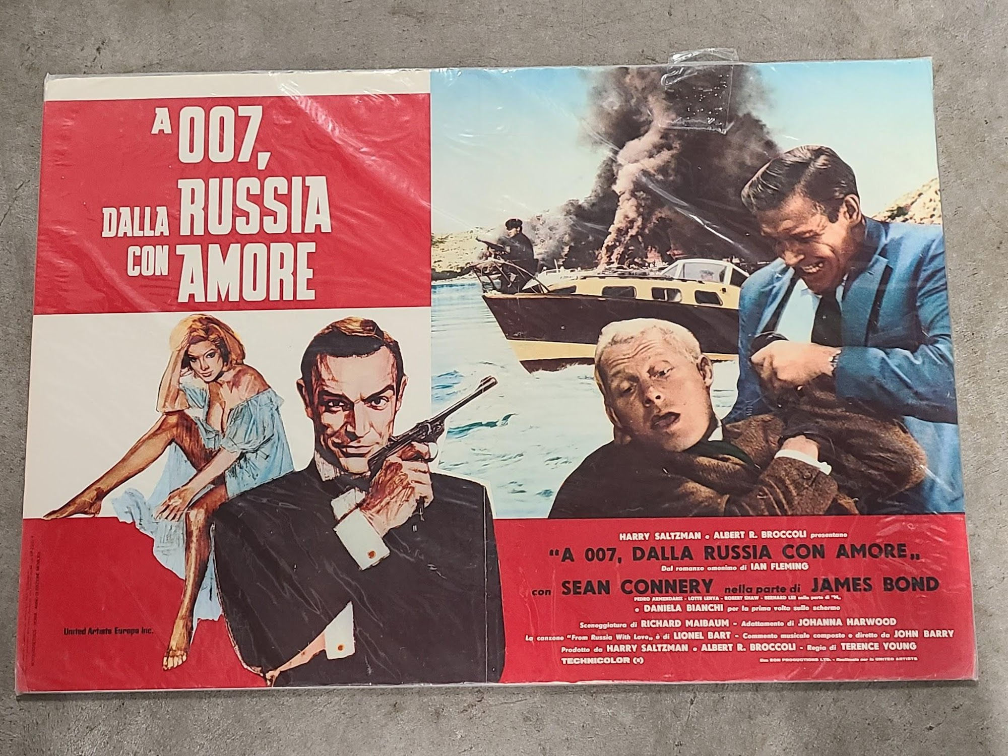 From Russia With Love 1963 Fotobusta