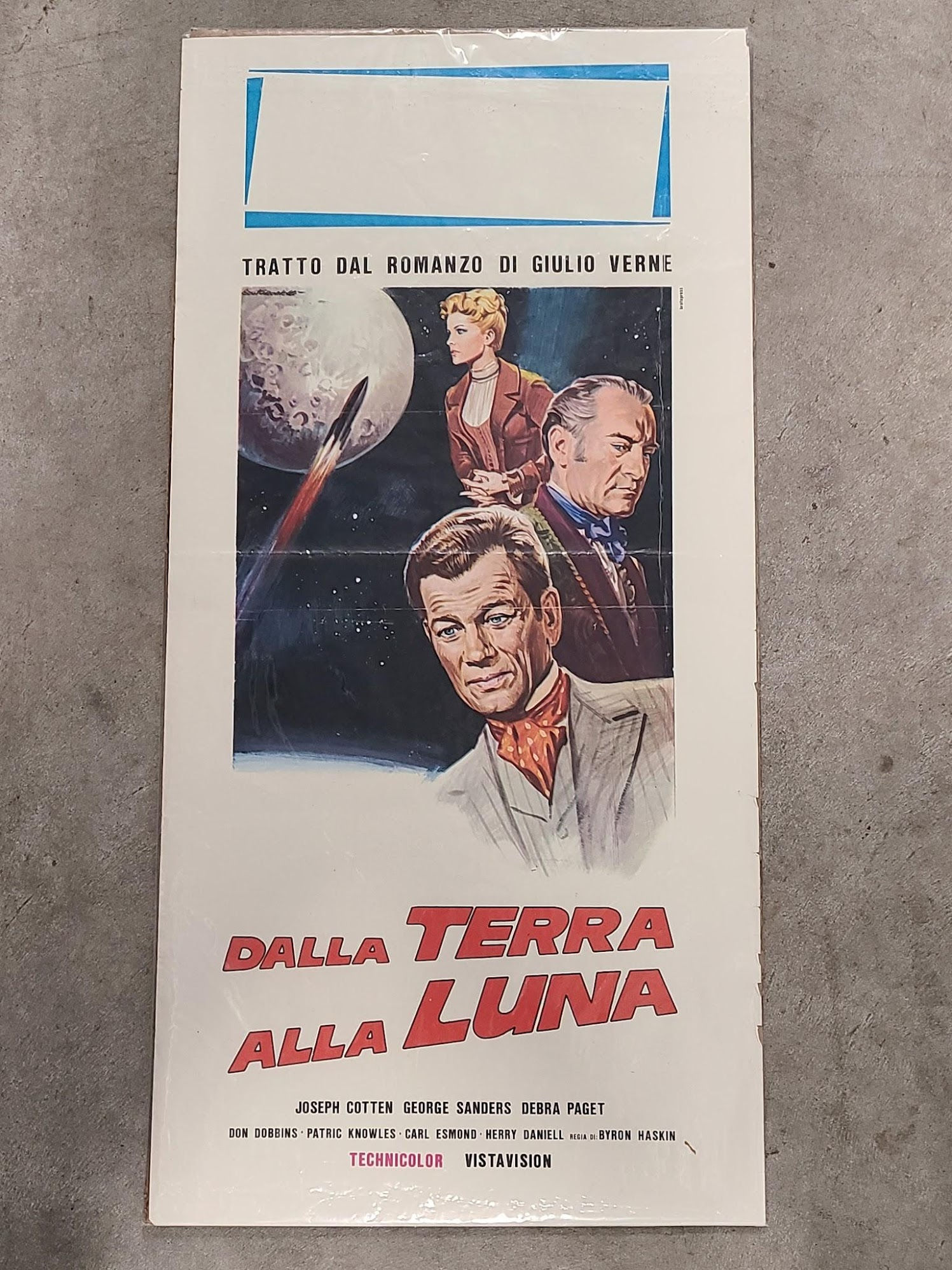 From The Earth To The Moon 1958 Locodina